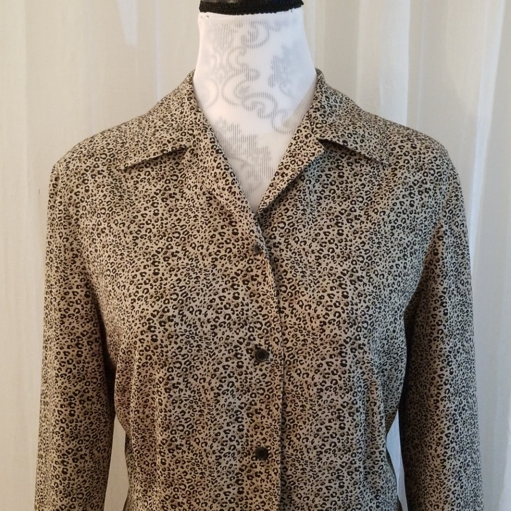 Evan Picone Button Down Blouse - image 2